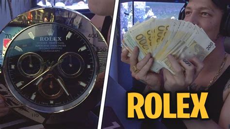 knossi rolex regina|Originale XXL Rolex 12.000€ im Casino gewonnen  .